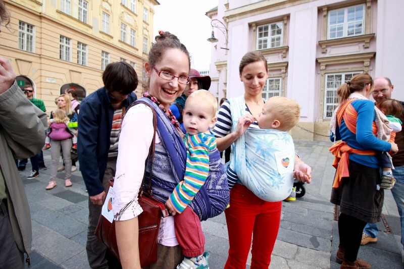 Babywearing week.