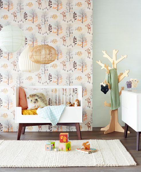 Children's room wallpaper