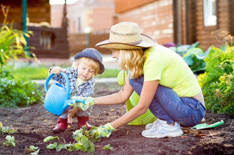 Fine motor skills, gardening