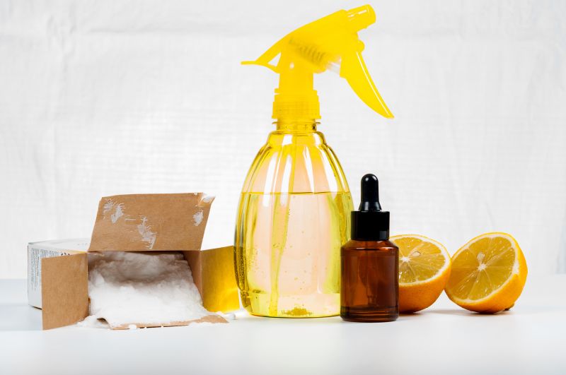 Cleaning your house with lemon and vinegar